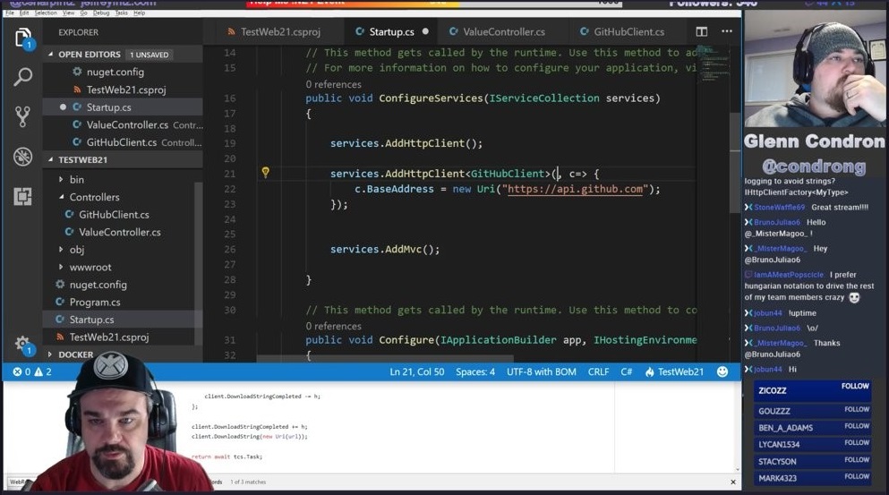 Live Stream | Fritz on the Web
